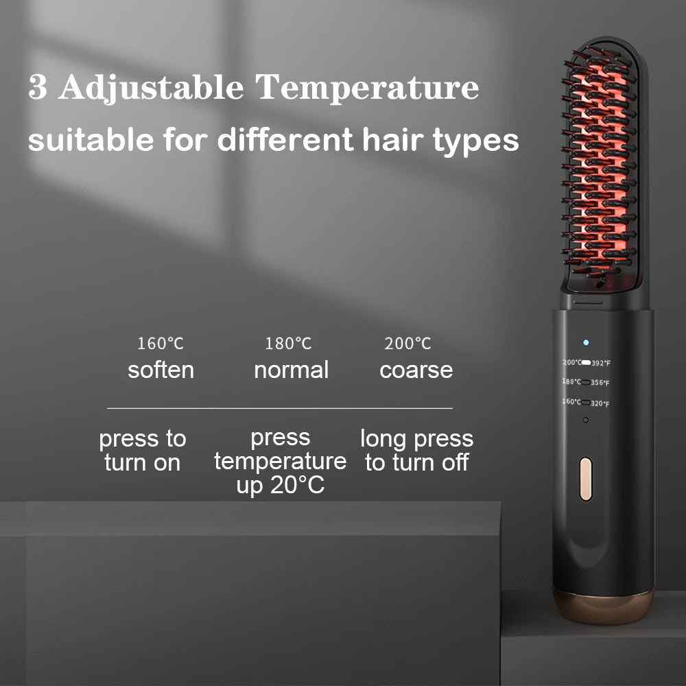 Quick Beard Smoother Heat Brush